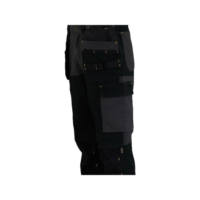 Stanley® Clothing Dixon Slim Fit Trousers Grey/Black Waist 38in Leg R STANLEY® Clothing - Town Tools