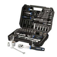 Draper HI-TORQ® Metric Socket Set, 1/4" & 1/2" Sq. Dr. (83 Piece) - TK83M/SG
