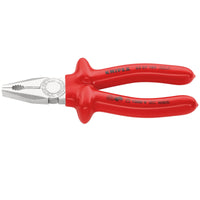 KNIPEX 03 07 180 VDE Combination Pliers, 180mm - 03 07 180