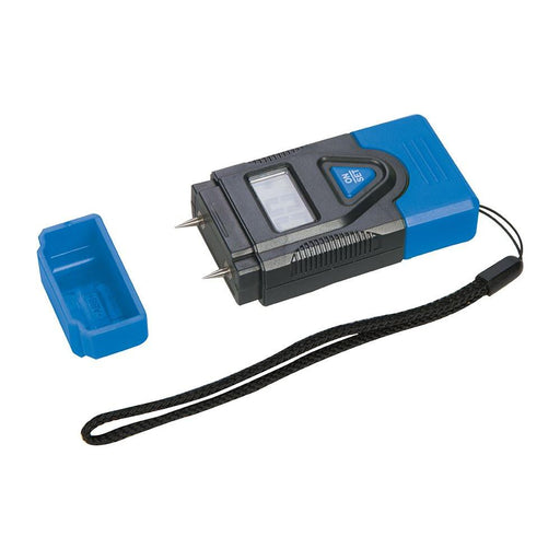 Silverline Digital Moisture Meter Wood: 6-42% Concrete: 0.2-2% Silverline - Town Tools 