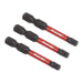 Sealey TRX-Star* T27 Impact Power Tool Bits 50mm 3pc AK8244 Sealey - Town Tools 