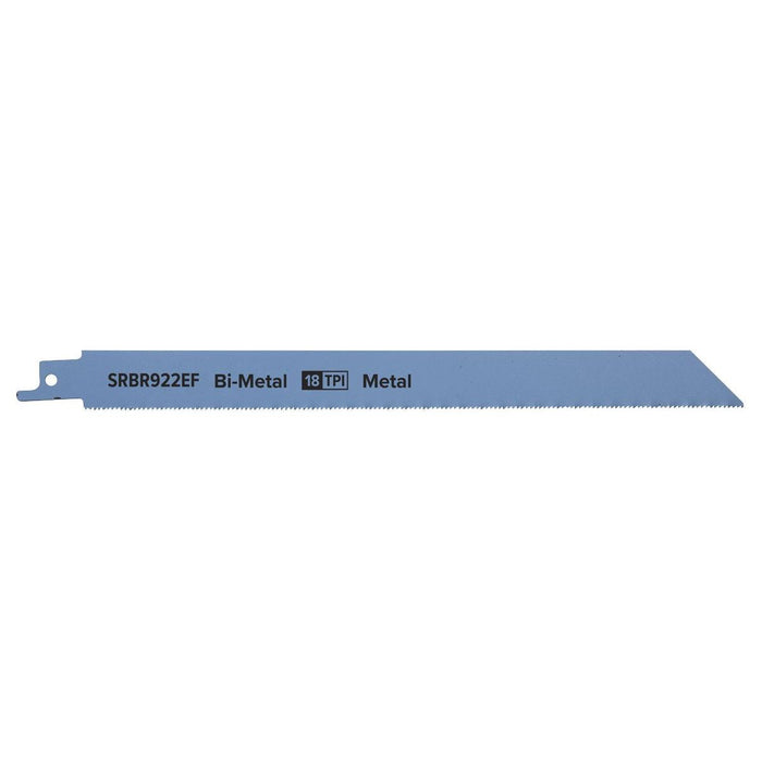 Sealey Reciprocating Saw Blade Metal 230mm 18tpi Pack of 5 SRBR922EF Sealey - Town Tools 