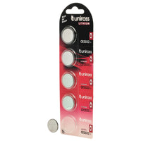 20 Piece Uniross Lithium Coin Cell CR2032 Batteries (Pack of 5) - U5CR2032