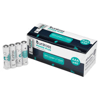 Uniross LR03 AAA Power Plus Alkaline Batteries (Pack of 40) - UPPAAABX40