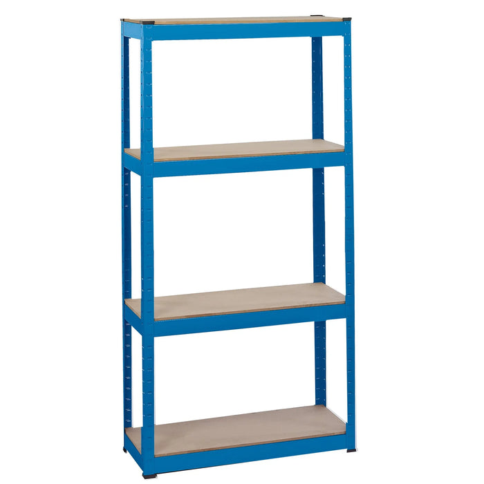 Draper Steel Shelving Unit, 4 Shelves, L760 x W300 x H1520mm - MSU152