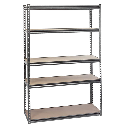 Draper Expert Heavy Duty Steel Shelving Unit, 5 Shelves, L1220 x W450 x H1830mm - image 1