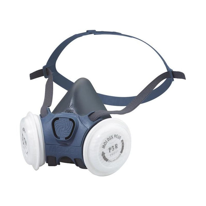 Moldex Series 7000 Half Mask (Medium) 2 x P3 R Filters Moldex - Town Tools