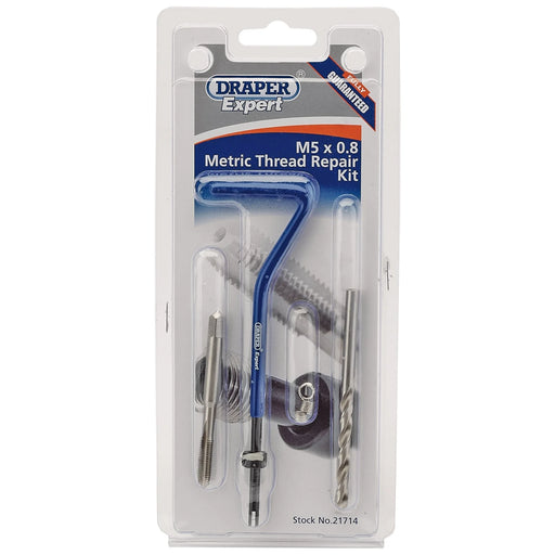 Draper Expert Metric Thread Repair Kit, M5 x 0.8 - DHCK-A - image 1