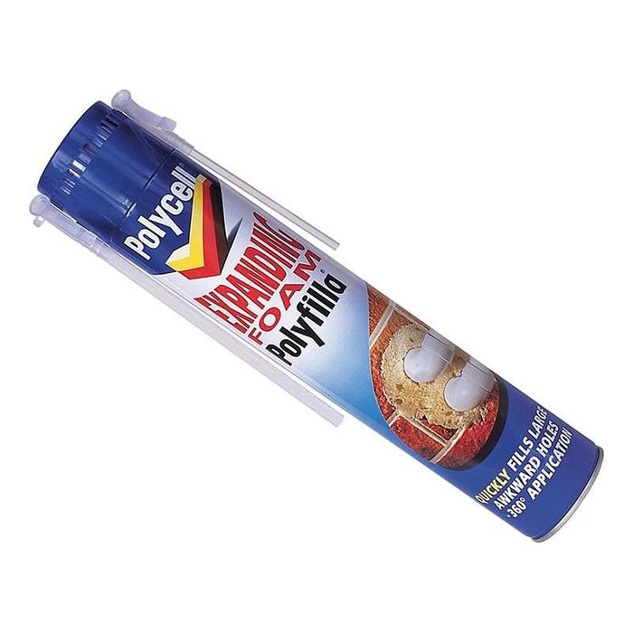 Polycell Expanding Foam Polyfilla 825ml Polycell - Town Tools