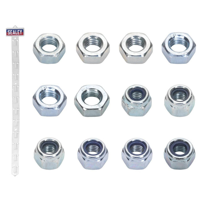 Sealey Clip Strip Deal - Mixed Nuts MNSET Sealey - Town Tools 