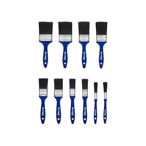 Bluespot Tools Synthetic Workshop Paint Brush Set, 10 Piece BlueSpot Tools - Town Tools