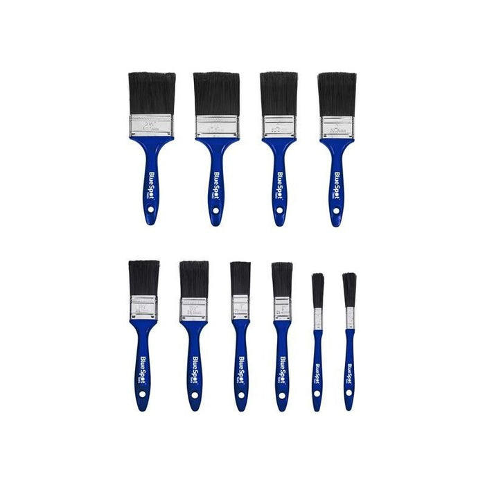 Bluespot Tools Synthetic Workshop Paint Brush Set, 10 Piece BlueSpot Tools - Town Tools