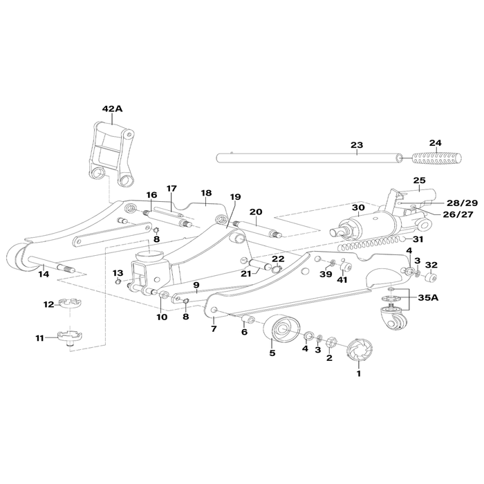 Sealey Pump Frame Pin