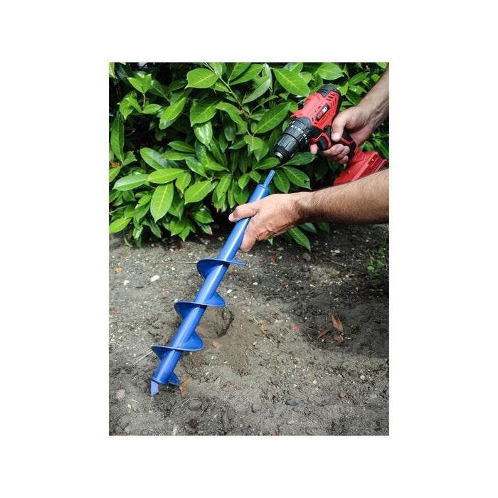 Faithfull Earth Auger Drill Bit 80 x 450mm Faithfull - Town Tools