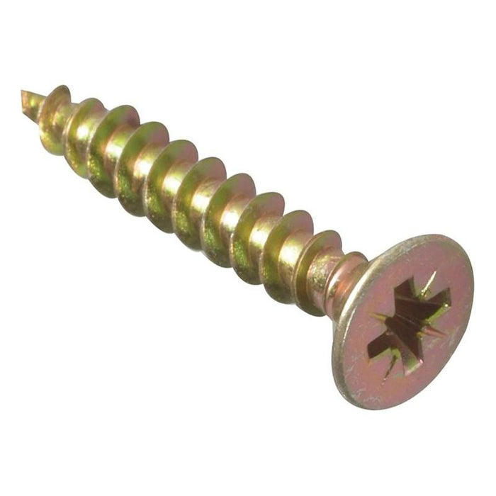 Forgefix Multi-Purpose Pozi Compatible Screw CSK ST ZYP 5.0 x 20mm Box 200 ForgeFix - Town Tools