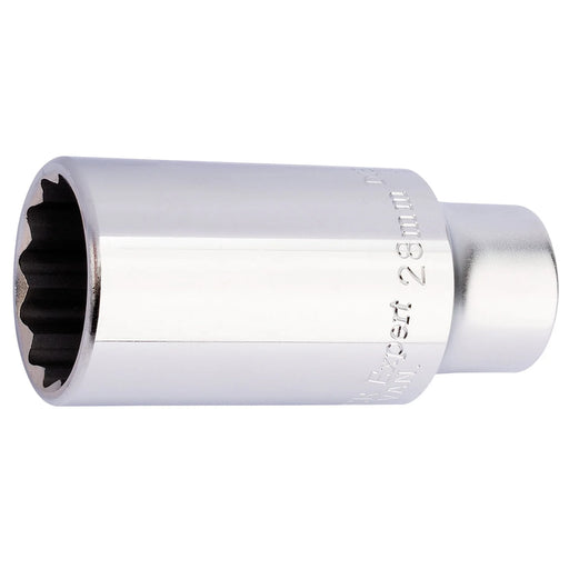 Draper Expert HGV Diesel Injector Socket, 1/2" Sq. Dr., 28mm - HTD-MM