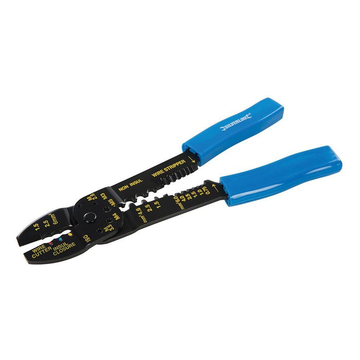 Silverline Crimping & Stripping Pliers 230mm Silverline - Town Tools 