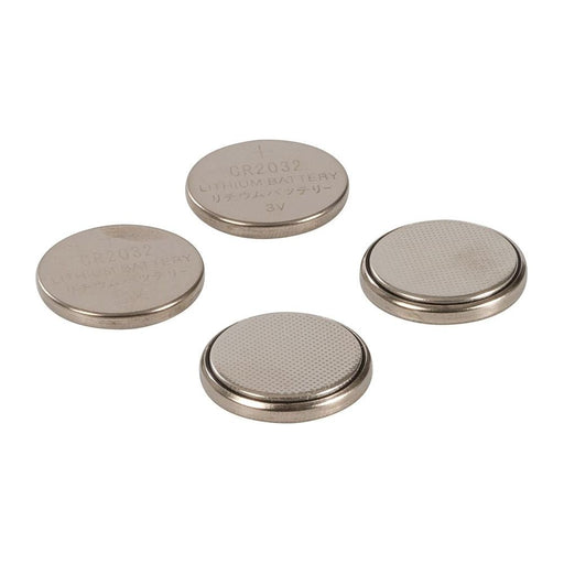 Powermaster Lithium Button Cell Battery CR2032 4pk CR2032 PowerMaster - Town Tools 