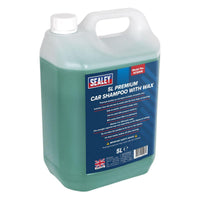 Sealey Car Shampoo Premium with Wax 5L SCS006