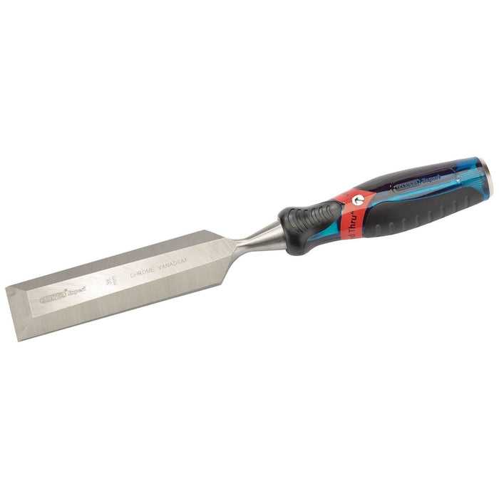 Draper Soft Grip Pound Thru Bevel Edge Wood Chisel, 38 x 140mm 24411