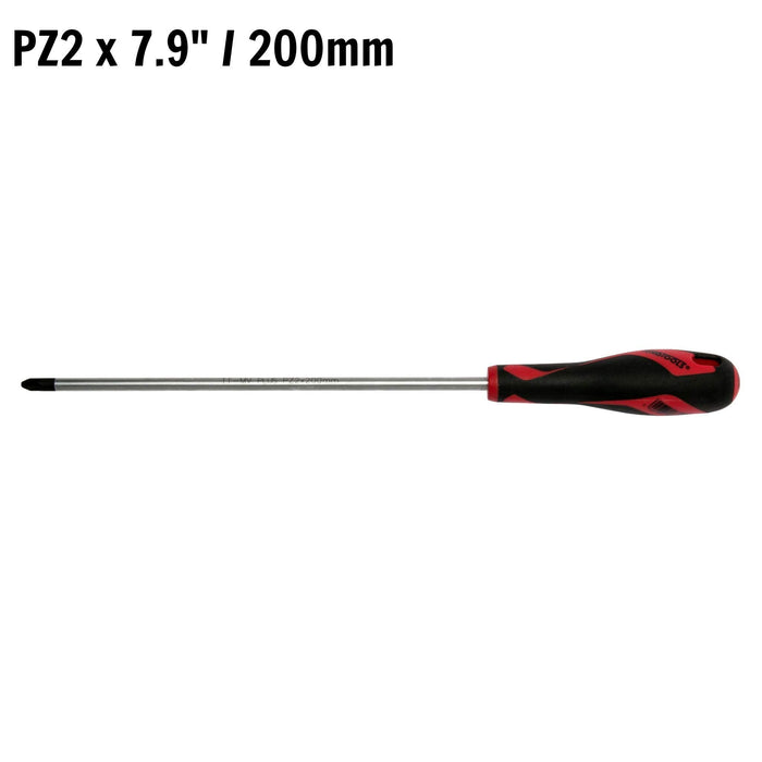 Teng Tools PZ Screwdriver PZ2 x 200mm M Teng Tools - Town Tools 