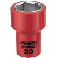 Teng Tools 3/8" Insulated Socket 20mm