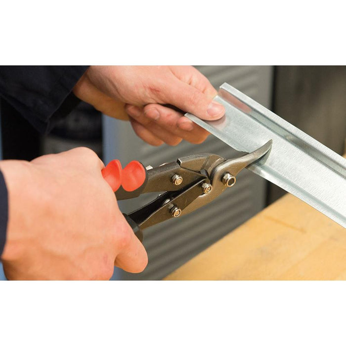 Silverline Aviation Tin Snips Left-Hand Cut Silverline - Town Tools 