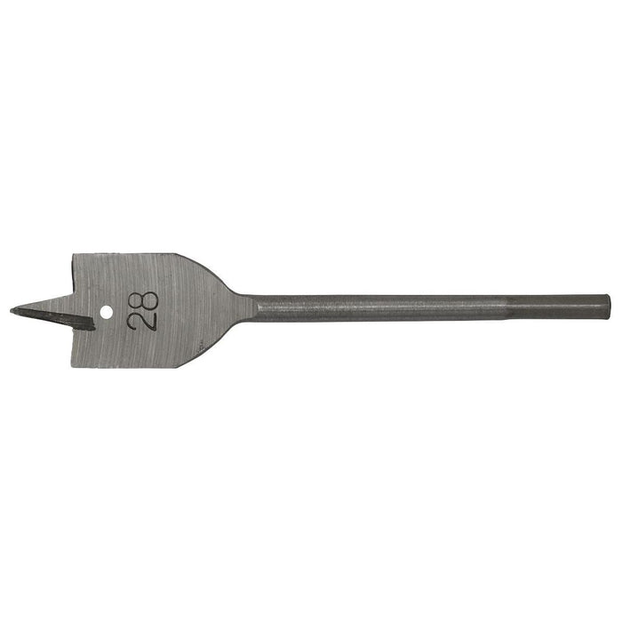 Sealey Flat Wood Bit28mm x 152mm FWB28 Sealey - Town Tools 