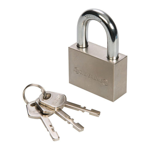 Silverline Steel Padlock 50mm Silverline - Town Tools 