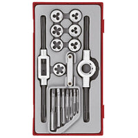 Teng Tools Tap and Die Set TT1 17 Pieces