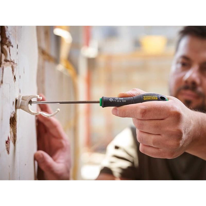 Stanley® Hand Tools FatMax® Screwdriver Tamper-proof TORX Tip TTX20 x 100mm STANLEY® Hand Tools - Town Tools
