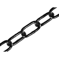 Faithfull Black Japanned Chain 3.0mm x 2.5m - Max. Load 80kg