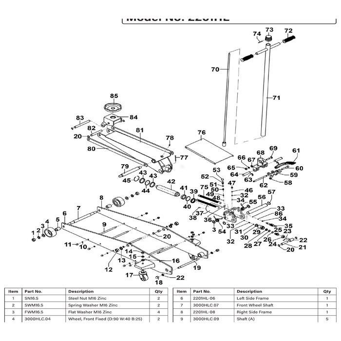 Sealey Safety valve screw