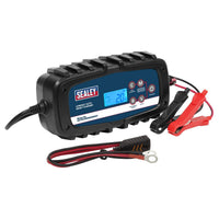 Sealey Compact Auto Smart Charger & Maintainer 6.5A 6/12V AUTOCHARGE650HF