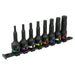 Sealey Premier Premier Hex Impact Socket Bit Set 1/2"Sq Drive 8pc AK56001 Sealey Premier - Town Tools 