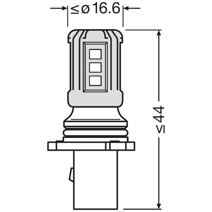 OSRAM LEDriving® SL, P13W, White 6000K, LED signal lamp, Off-road only Osram - Town Tools 