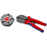 KNIPEX 97 33 01 MultiCrimp® Lever  Action Crimping Pliers, 0.25 —