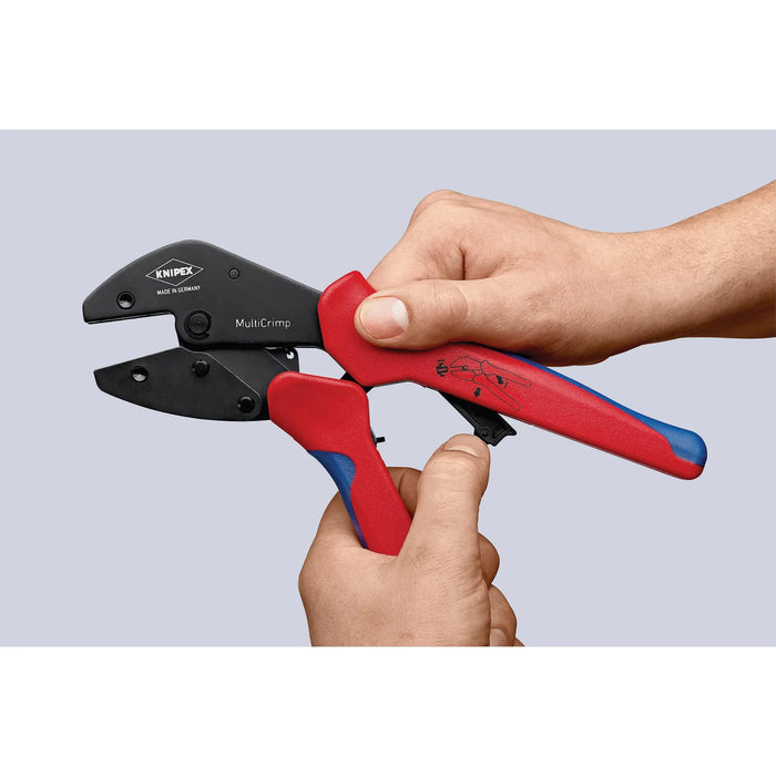 KNIPEX 97 33 01 MultiCrimp® Lever  Action Crimping Pliers, 0.25 —