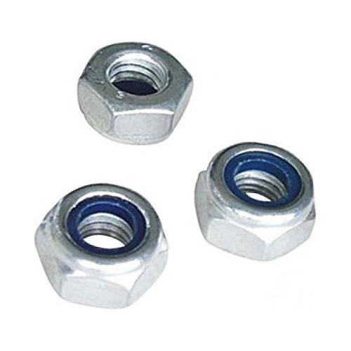 Wot-Nots Self Locking Nuts - 1/4in. UNF Pack Of 4 Pearl - Town Tools 