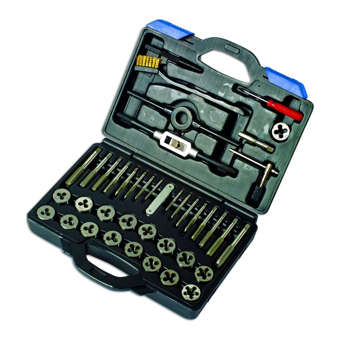 Laser Metric Tap & Die Set 40pc 2159 Laser - Town Tools 