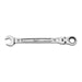 15 mm MAX BITE flexible head ratcheting combination spanner -1pc Milwaukee - Town Tools 