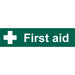 Draper 'First Aid' Safety Sign, 200 x 50mm 73263 Draper - Town Tools 