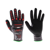 Scan Nitrile Palm Impact Cut D Gloves - XXL (Size 11)