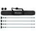 Draper Rollingdog Dust Barrier Poles, 1.4-3.3m (7 Piece) Draper - Town Tools