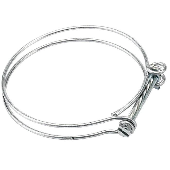 Draper Suction Hose Clamp, 75mm/3" (Pack of 2) - ASHC3
