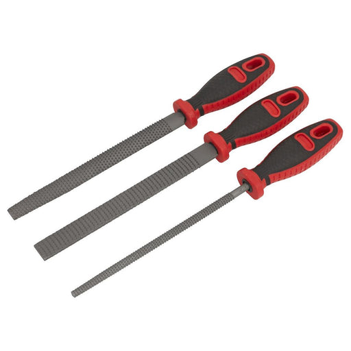 Sealey Premier Premier Rasp File Set 3pc AKR03 Sealey Premier - Town Tools 