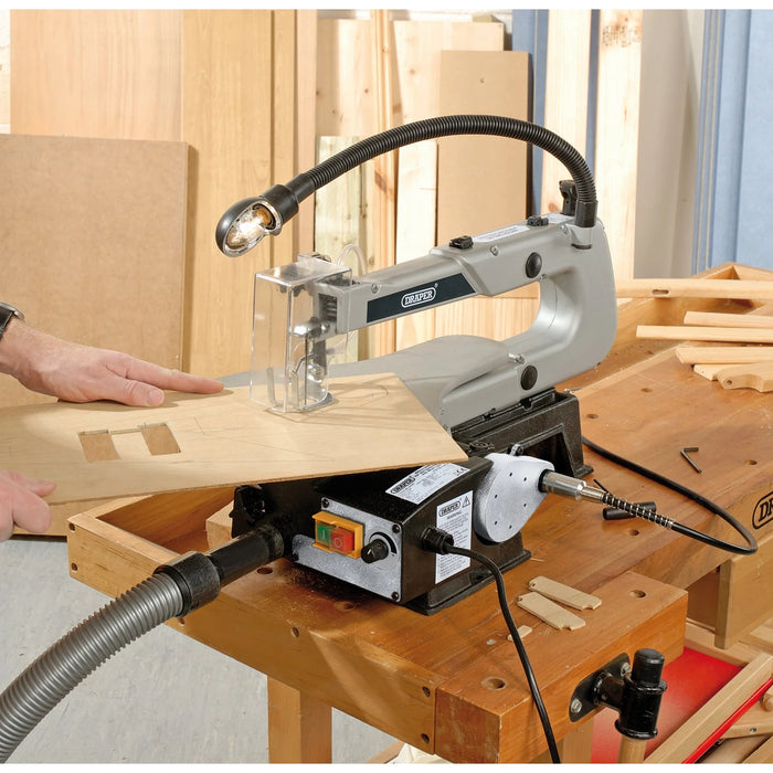 Draper Variable Speed Scroll Saw with Flexible Drive Shaft