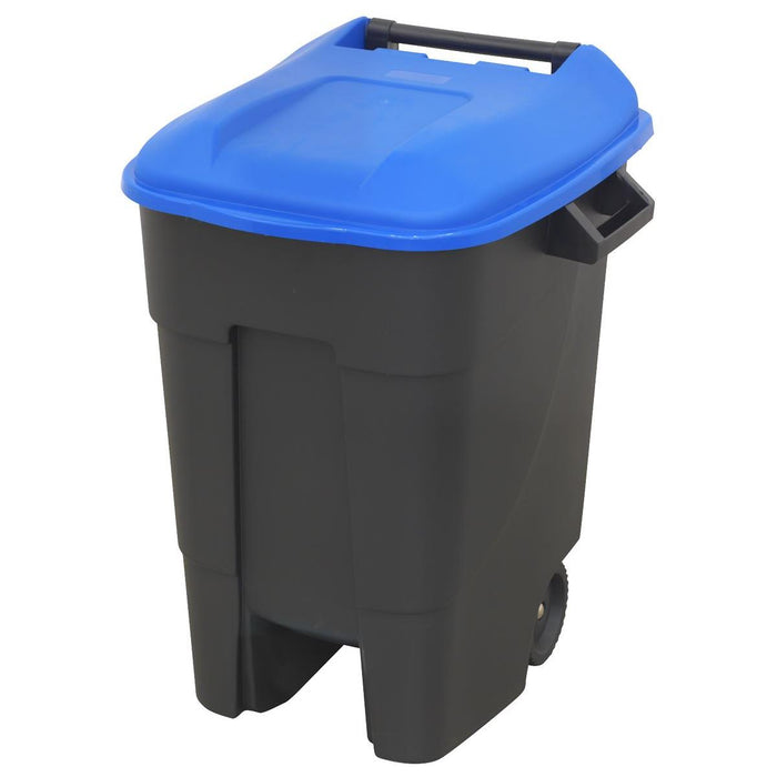 Sealey Refuse/Wheelie Bin 100L Blue BM100B Sealey - Town Tools 