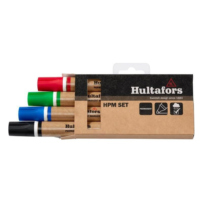 Hultafors HPM Permanent Marker Set, 4 Piece Hultafors - Town Tools