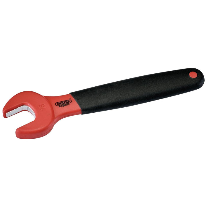 Draper VDE Approved Fully Insulated Open End Spanner, 18mm 99476 Draper - Town Tools 